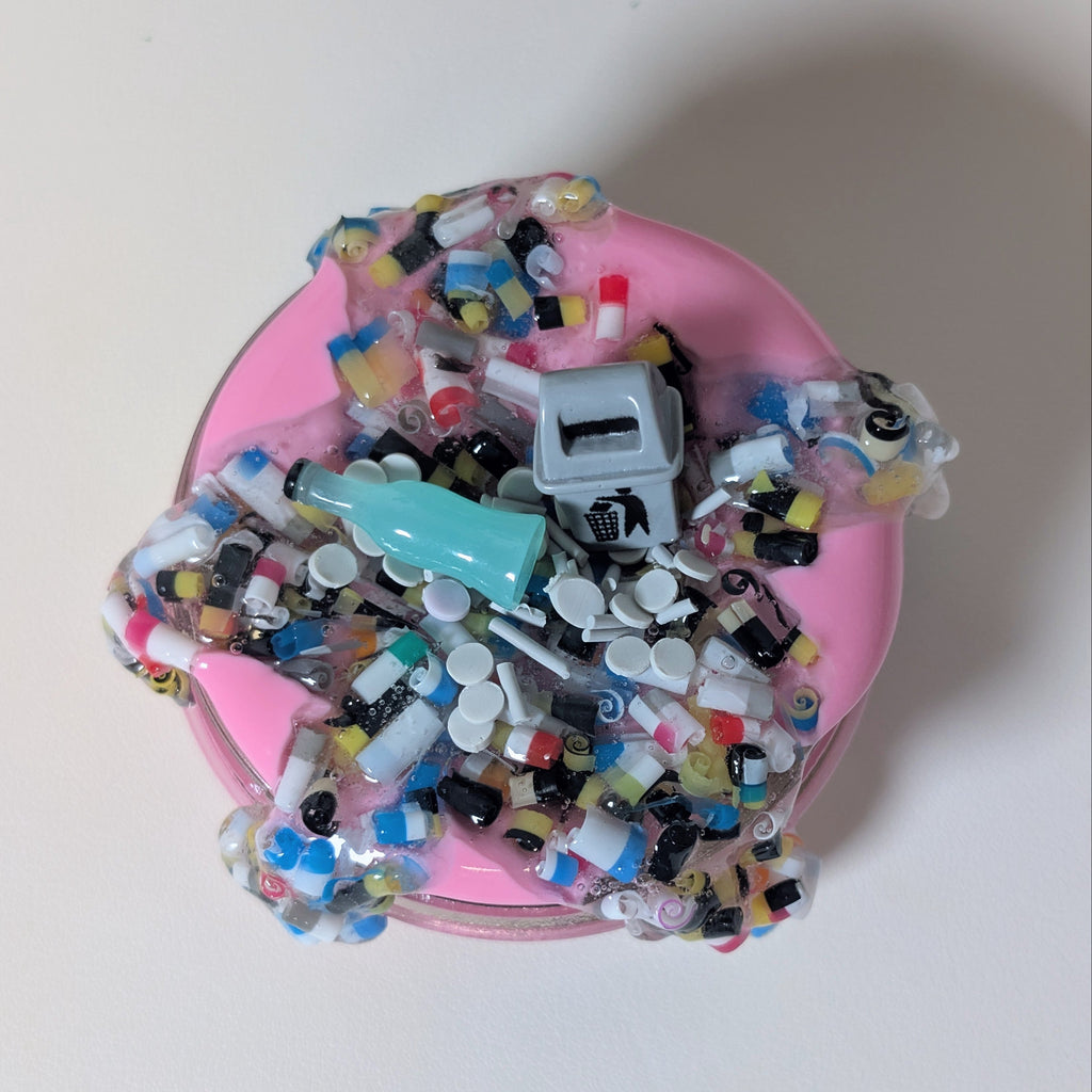 Garbage Slay + Clear Crunch Bomb Slime (8.4 total oz)