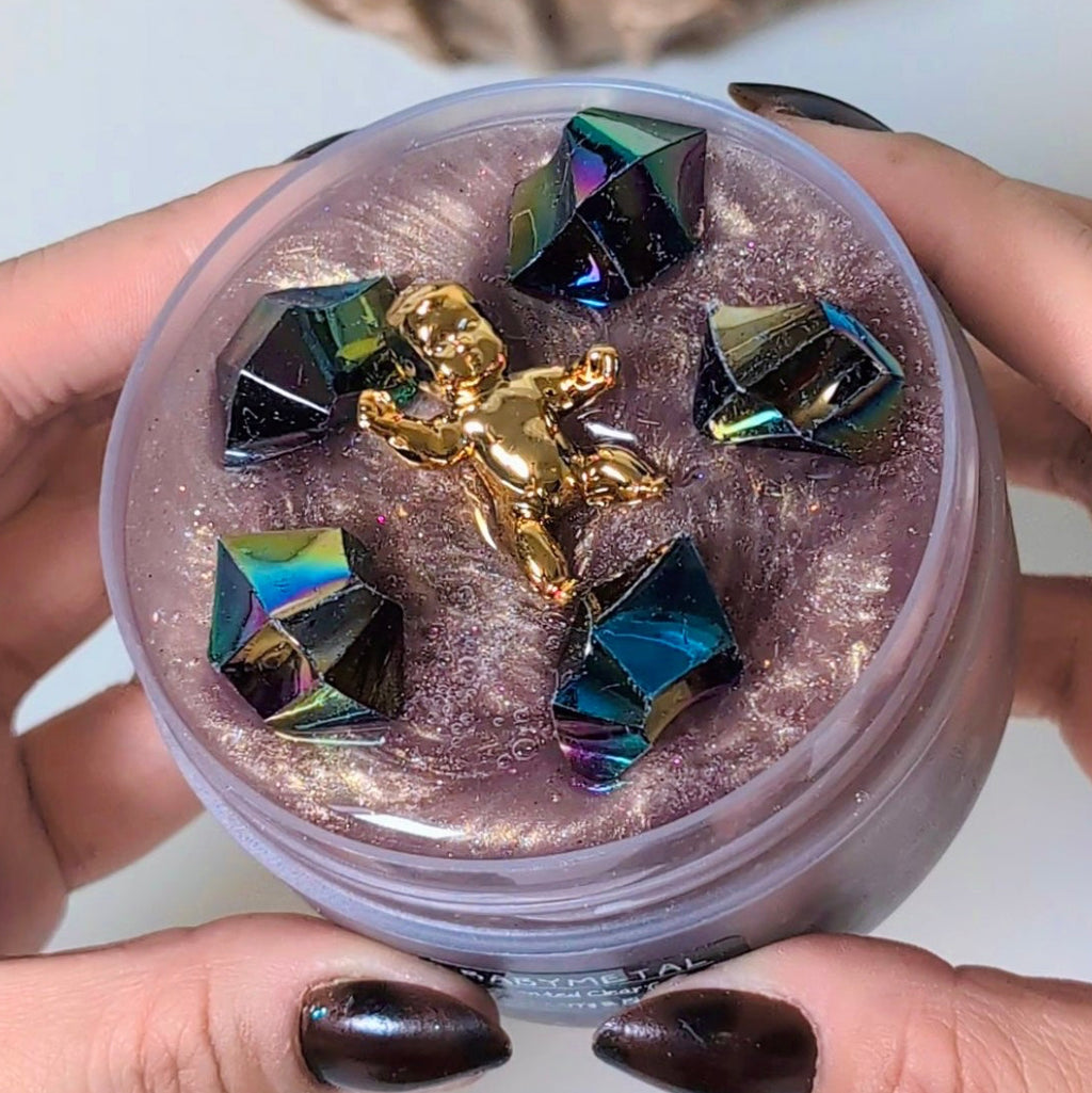 Babymetal Pigmented Clear Gravel Slime (8.4 oz)